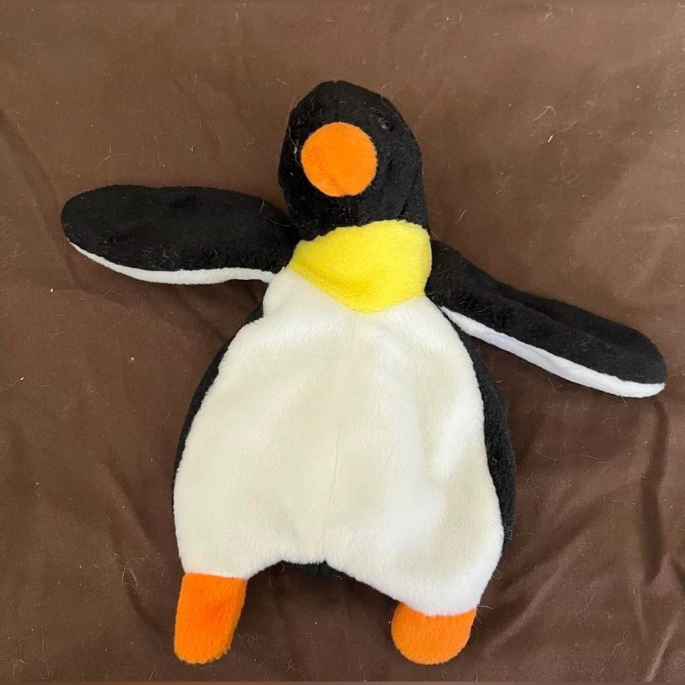 Ty Beanie Babies Waddle The Penguin Plush